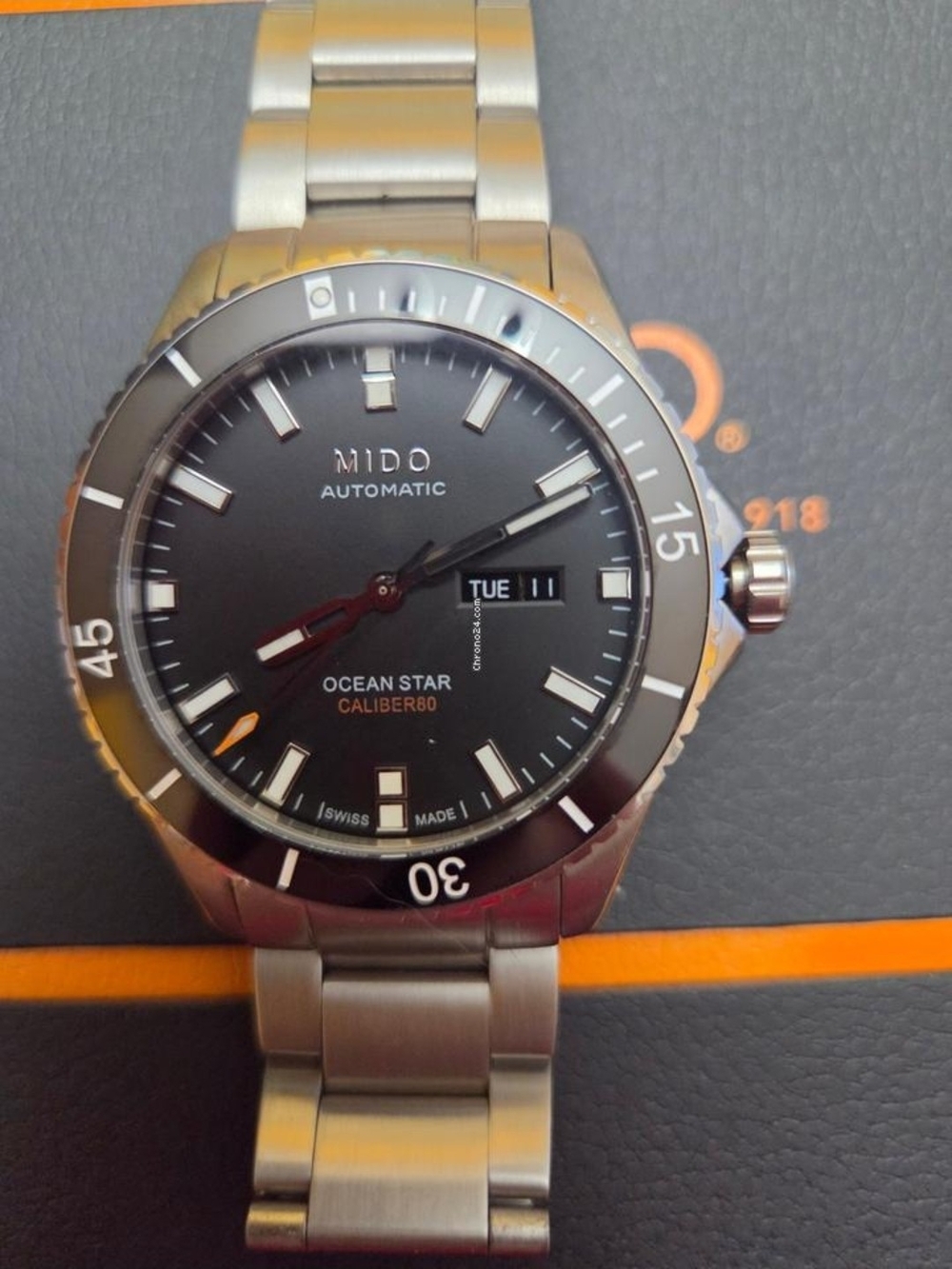 Mido Ocean Star - Could Have Been Modified Or Repair With Not Original Parts.